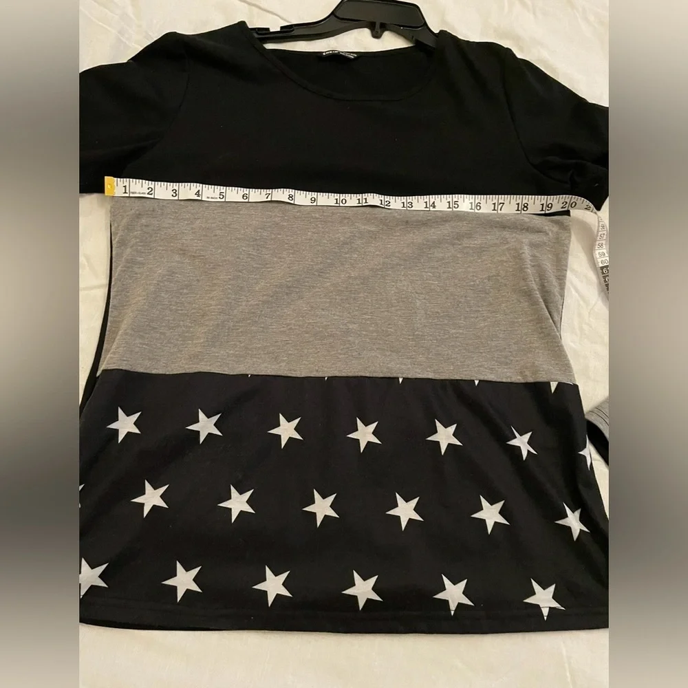 Colorblock Short Sleeve Tee-L - Picture 3 of 10